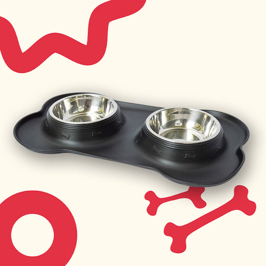 Plato para mascotas antidelizante "mini"